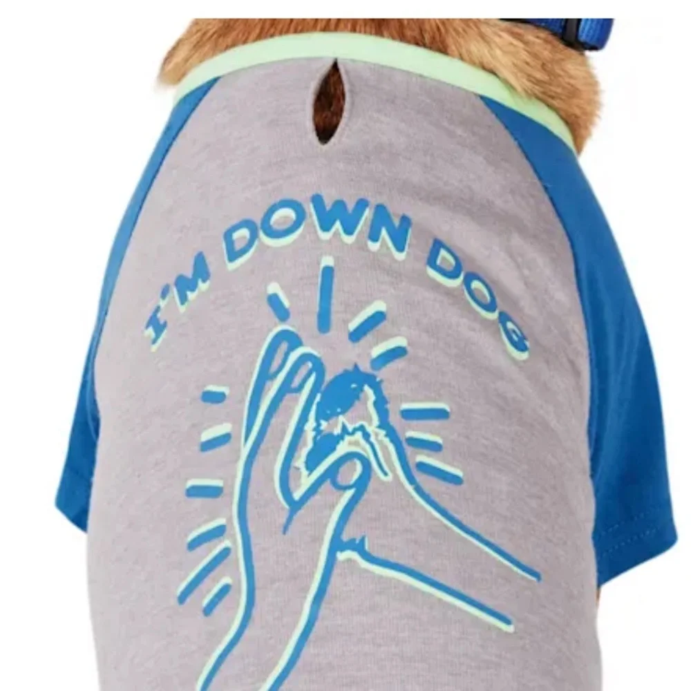 NWT Youly “the Comic” Down Dog T-shirt XS